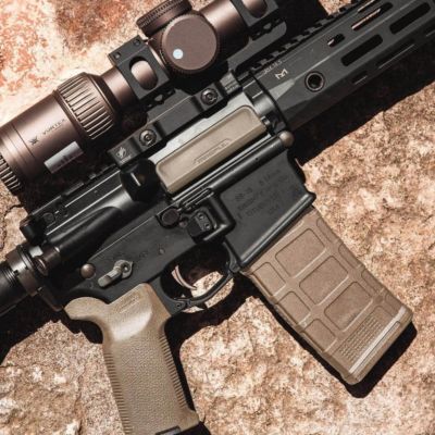 Image showing  Enhanced Ejection Port Cover for AR-15, M4, M16, Flat Dark Earth, Polymer