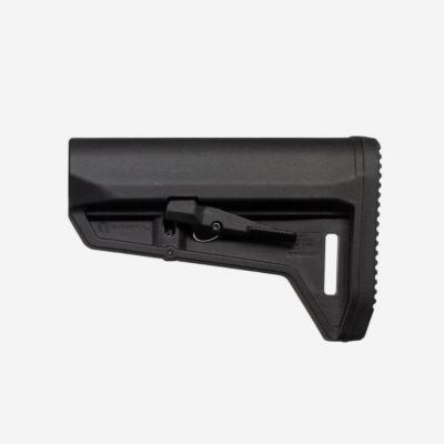 Image showing  MOE SL-K Carbine Stock for AR-15, M16, M4 with Mil-Spec Tube (Tube Not Included), Black, Synthetic