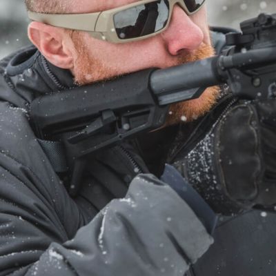 Image showing  MOE SL-K Carbine Stock for AR-15, M16, M4 with Mil-Spec Tube (Tube Not Included), Black, Synthetic