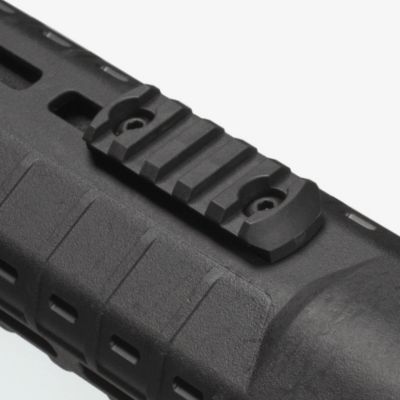 Image showing  M-LOK Polymer Rail for AR-Platforms, 5 Slots, Black