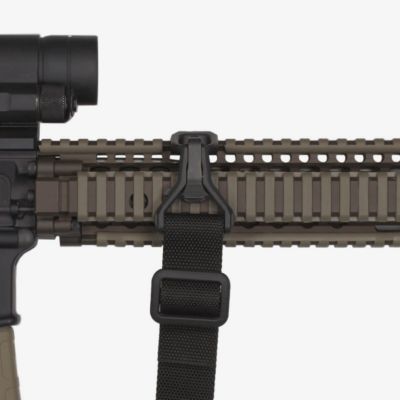 Image showing  Rail Sling Attachment for M16, M4, AR-15, Black, Steel