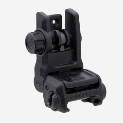 Magpul MBUS 3 Rear Sight for AR-10, AR-15, M4, M16, M110, SR-25, Black, Flip-Up