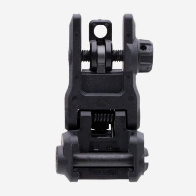 Image showing  MBUS 3 Rear Sight for AR-10, AR-15, M4, M16, M110, SR-25, Black, Flip-Up