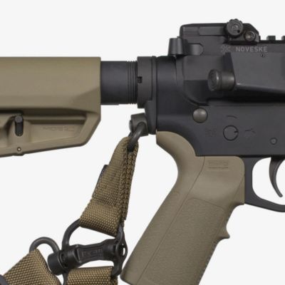 Image showing  ASAP Sling Attachment Quick Detach for AR-15, M4, Compatible with Mil-Spec & Commercial Buffer Tubes, Ambidextrous
