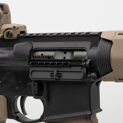 Image showing  Enhanced Ejection Port Cover for AR-15, M4, M16, Black, Polymer