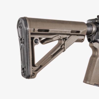 Image showing  CTR Carbine Stock for AR-15, M16, M4 with Mil-Spec Tube (Tube Not Included), Flat Dark Earth, Synthetic