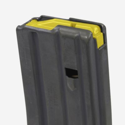 Image showing  Enhanced Self-Leveling Follower for USGI 5.56x45mm 30-Round Aluminum Magazines, 4-Way Anti-Tilt, Yellow, Polymer, 3 Pack