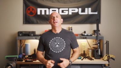 Image showing  Sling Swivel for AR-15, M16, M4, 1.25 in., Black, Manganese Phosphate, Quick Detach, Push Button