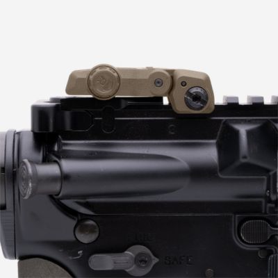 Image showing  MBUS 3 Rear Sight for AR-10, AR-15, M4, M16, M110, SR-25, Flat Dark Earth, Flip-Up