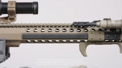 Image showing  M-LOK Rail Covers for AR-Platforms, Type 1, Black