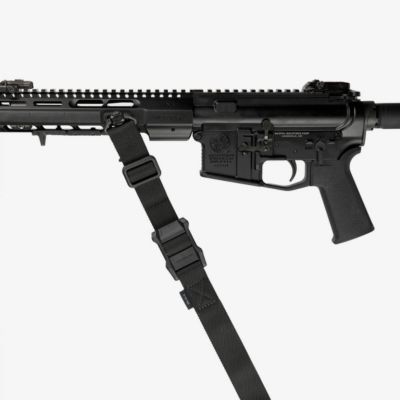 Image showing  QDM Quick Disconnect Sling Mount for AR-15, M4, M16, 1.25 in., Black, Melonite Steel