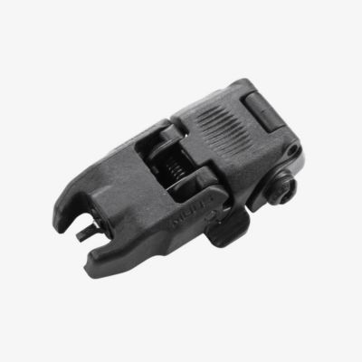 Image showing  MBUS Front Sight for AR-15, M16, Black, Folding
