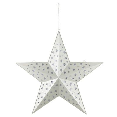 Red Shed 36.38 in. LED Metal Star Christmas Decor