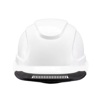Image showing  Cap Style Hard Hat - 6 Point Ratchet Suspension - White