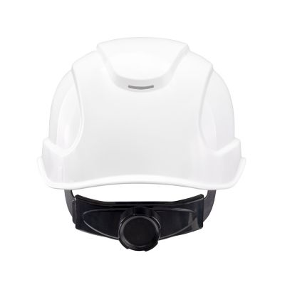 Image showing  Cap Style Hard Hat - 6 Point Ratchet Suspension - White