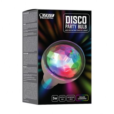 Feit Electric LED Multicolor Rotating Disco Light