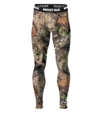 Indera Men's Mossy Oak Base Layer Pant