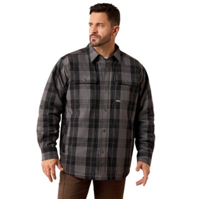 Ariat Men's Rebar Flannel Insulated Shirt Jacket