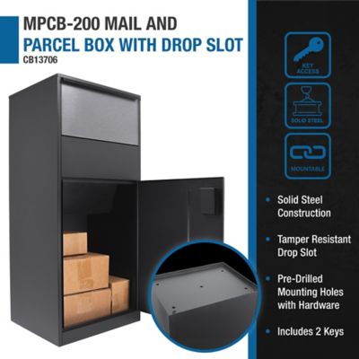 Image showing 7 th Barska MPCB-200 Extra Large Single Compartment Locking Parcel Box