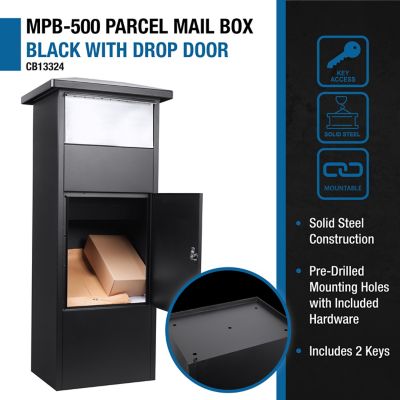 Image showing 6 th Barska MPB-500 Single Compartment Locking Parcel Box