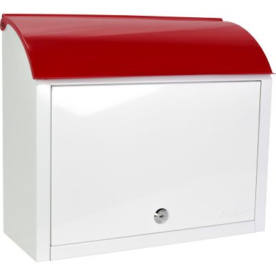 Image showing  Retro Locking Wall Mount Mailbox