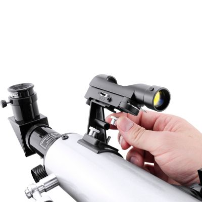 Image showing 5 th Barska 70060 - 525 Power Starwatcher Refractor Telescope with Altazimuth Mount