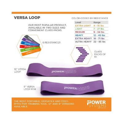 Image showing  Mini Versa-Loop - Extra Heavy - Purple ( 9 in.)