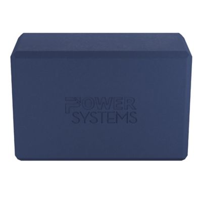 Image showing  Yoga Block 4 in. - Navy