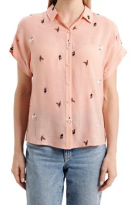 Vintage Threads Short Sleeve Blouse