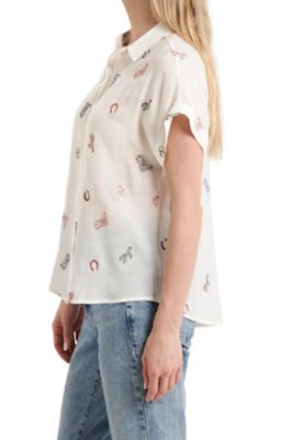 Image showing  Women's Short Sleeve Camp Shirt