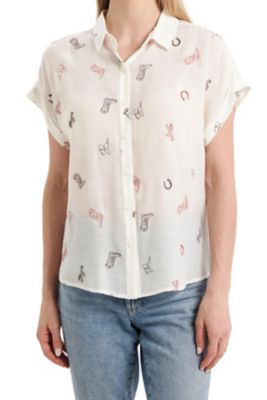 Image showing  Women's Short Sleeve Camp Shirt