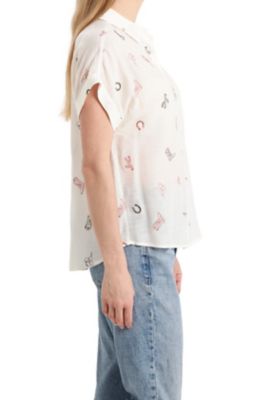 Image showing  Women's Short Sleeve Camp Shirt