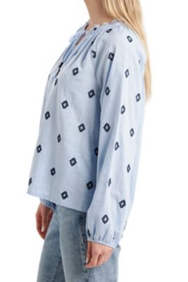 Image showing  Long Sleeve Embroidered Blouse