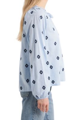 Image showing  Long Sleeve Embroidered Blouse