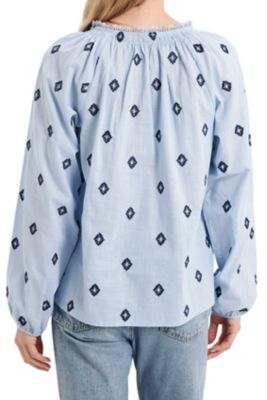 Image showing  Long Sleeve Embroidered Blouse