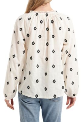 Image showing  Long Sleeve Embroidered Blouse
