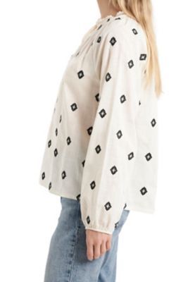 Image showing  Long Sleeve Embroidered Blouse