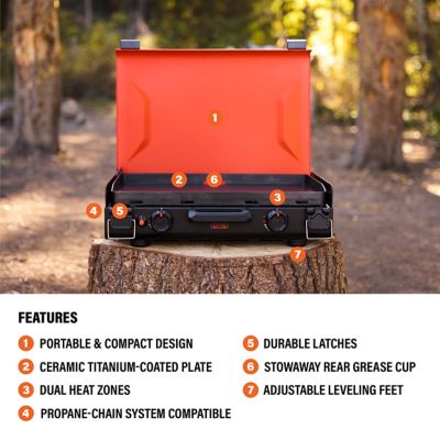 Image showing  20 x 14 in. Camping Griddle