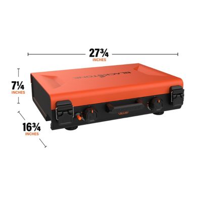 Image showing  12 x 14 in. Camping Griddle and Side Burner