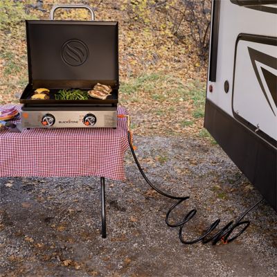 Image showing 2 th Blackstone Tabletop Griddle to RV Quick Connect