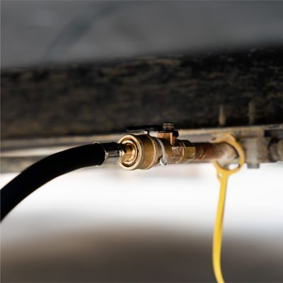 Image showing 5 th Blackstone Tabletop Griddle to RV Quick Connect