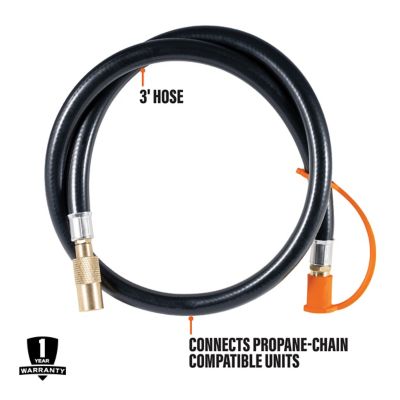 Image showing 1 th Blackstone Propane Chain Adapter Hose