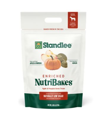 Standlee NutriBakes Alfalfa/Apple/Pumpkin, 5 lb. Bag