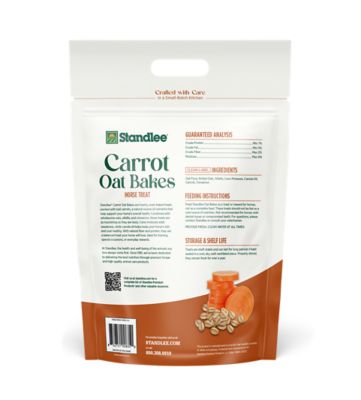 Image showing  Oat Bakes Horse Treat, Carrot and Oat Treat, 5 lb. Bag