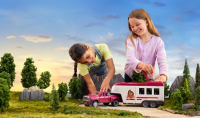 Image showing 6 th Schleich Lakeside Truck and Trailer Playset
