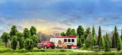 Image showing 7 th Schleich Lakeside Truck and Trailer Playset