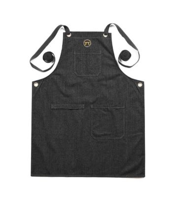 Outset Black Denim Grill Apron For Men and Women