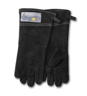 Outset Leather Grill Gloves, Black