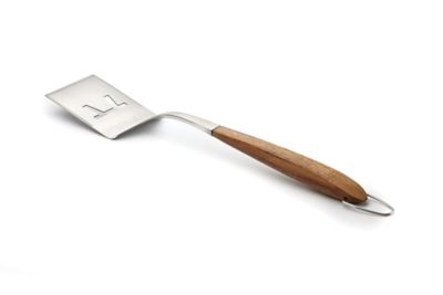 Outset Jackson Acacia Wood BBQ Grill Spatula, Stainless Steel