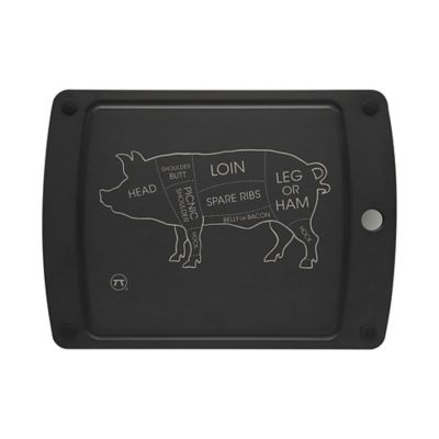 Outset Pig Cuts Grill Cutting Board, 10.8 x 14.5 x 0.2 in.